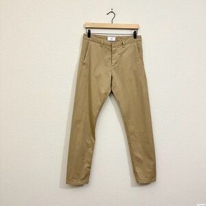 AMI Alexandre Mattiussi Chino Pants in Tan Cotton